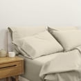 thumbnail image 5 of Casper Sleep Percale Sheet Set, Queen, Oatmilk, 5 of 6