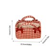 thumbnail image 2 of CSStudio Boho Floral Storage Basket with Handles, Portable Quilted Fabric Organizer Bin for Nursery Bedroom Bathroom Cosmetics Sundries, 2 of 7