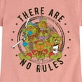 thumbnail image 3 of Teenage Mutant Ninja Turtles -There Are No Rules - Toddler & Youth Girls  Graphic T-Shirt, 3 of 5