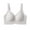 White1, variant on fatyb Wireless Bras for Women No Underwire Full Coverage Seamless Bralettes Ladies Padded Everyday Bras