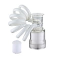 thumbnail image 2 of Ganfancp Grifo de Lavabo Extraíble para Agua Fría y Caliente Extensión Telescópica Rociador Exterior para Baño y Cocina Ofertas Del Día 1X Ducha Magnética 1X Llave de Montaje 1X Conector Universal 3X, 2 of 7