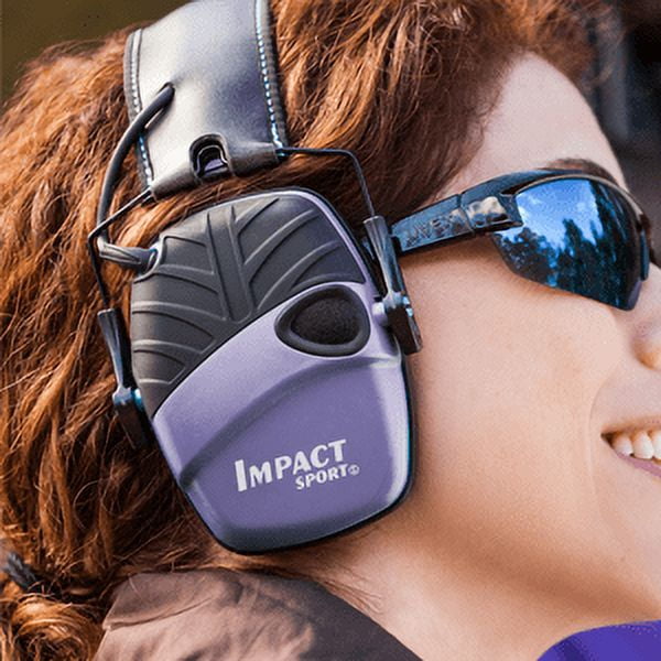 Howard Leight Impact Sport Hearing Protection Earmuff, Purple