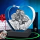 thumbnail image 1 of Crystal Photo ArtPix 3D Premium, regalo personalizado en forma de corazón, 1 of 8