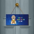 thumbnail image 2 of Autism Awareness Afghan Hound Accept Understand Love Landscape Wood Sign Dog Lover Hanging Wall Home Decor - 12003, 2 of 5