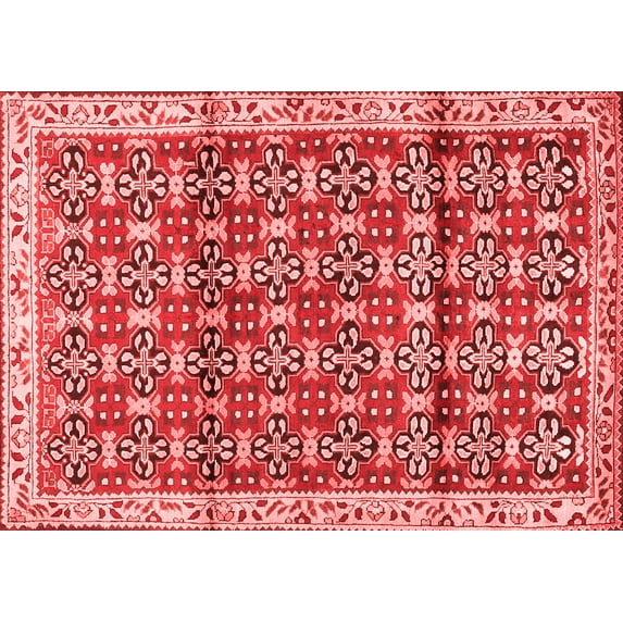 Ahgly Company Indoor Rectangle Persian Red Traditional Area Rugs, 2' x 3'