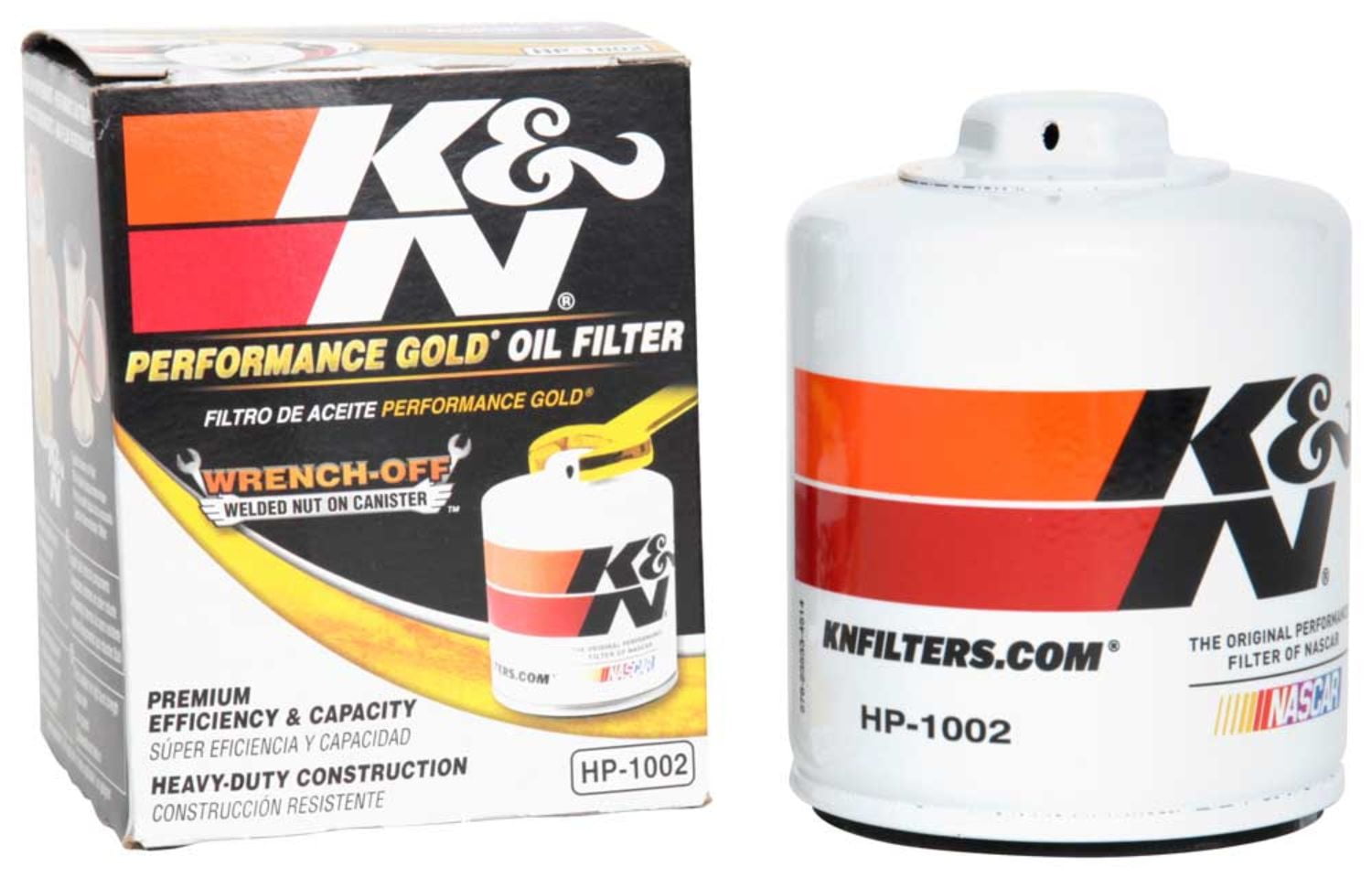 K&N HP-2005 Performance Wrench-Off Oil Filter 