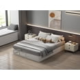 thumbnail image 3 of Queen Box Spring 9 Inch High Profile Black Metal Mattress Foundation with Fabric Cover, Easy Assembly, Non-Slip & Noise-Free, 3 of 9