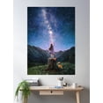 thumbnail image 2 of The Rain Of Stars Poster Wall Art, Modern Wall Decor, 8x12 UNFRAMED, 2 of 3