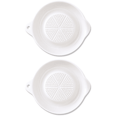 

Porcelain Grater Plate White Ceramic Multipurpose Grinder Plate Burnishing Machine for Fruits Vegetables Ginger Garlic Onion F56791