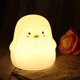 thumbnail image 3 of Luz nocturna cambiante USB, luz nocturna LED de silicona colorida y linda pingüino, la mejor de su clase, 3 of 8