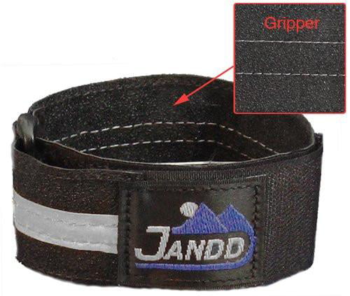 Jandd Ankle Strap Grey with Reflective Strip 