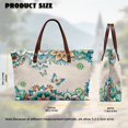 thumbnail image 6 of ZUXONGSY Mandala Butterfly Print Leather Tote Bag for Women Large Pu Leather Hobo Handbags Zipper Shoulder Work Daily Weekender Travel, 6 of 6