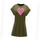 thumbnail image 5 of Vestido de verano para mujer, ropa, trajes, vestido ligero y suave con cuello redondo para viajes M, 5 of 7