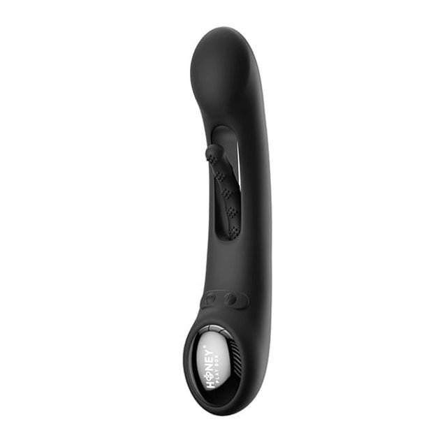 Tempo Pressure Sensing App-Controlled Flapping Vibrator - Black