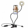 thumbnail image 1 of Selfie Ring Light Clip Multifuncional Para Teléfono Móvil Con Anillo De Luz Lámpara De Belleza Giratoria De Escritorio Noticed EL010706-00, 1 of 4