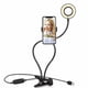 thumbnail image 1 of Selfie Ring Light Clip Multifuncional Para Teléfono Móvil Con Anillo De Luz Lámpara De Belleza Giratoria De Escritorio Yuarrent EL010706-00, 1 of 4