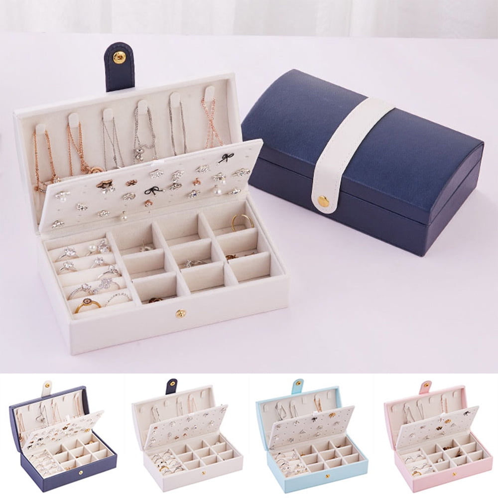 Details about Jewelry Case Jewelry Box Portable Organizer Display Storage Case Navy Blue Box Details about Jewelry Case Jewelry Box Portable Organizer Display Storage Case Navy Blue Box