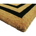 thumbnail image 3 of Legendary Doormats 22" x 36" Coir Door Mat Luxury Outdoor Entryway Doormat 2" Thick Coconut Coir with Classic Double Picture Frame Border, 3 of 8