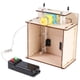 thumbnail image 2 of FELTECHELECTR Puerta de madera automática de elevación para bricolaje, modelo STEM, juguetes educativos, modelo de puerta de casa, material didáctico eléctrico sin batería, 2 of 7