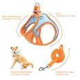 thumbnail image 3 of Breathable Mesh Dog Harness Vest With Reflective Trim Adjustable Leash Attachment for Dogs and Cats, 3 of 6