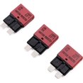 thumbnail image 1 of GFDYREE Disjoncteurs à Réinitialisation Automatique 12V DC 10 Ampères Type Fusible 1 Profil Bas ATC/ATO Fusible Disjoncteur Réinitialisable E37, Lot de 3, 1 of 6