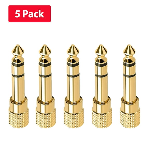 Male plug to Female Jack Stereo Headphone Audio Adapter