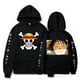 thumbnail image 4 of Sudadera con capucha de manga larga para hombre y mujer, suéter de gran tamaño con estampado de Anime, ropa con capucha de dibujos animados de Luffy, Unisex, Otoño e Invierno, 4 of 4