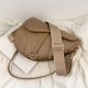 thumbnail image 4 of Bolso pequeño de cuero de PU con dos correas para mujer bolso de hombro informal bolsos de viaje, 4 of 9