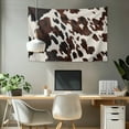 thumbnail image 2 of SEANATIVE Cow Print Tapestry Wall Tapestry Small Tapestry for Bedroom Mini Wall Tapestry for Living Room Aesthetic Compact Tapestry for for Dorm Room, 2 of 6