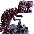 thumbnail image 4 of Impresión 3D Transfronteriza Cráneo Integrado Las Articulaciones Del Tyrannosaurus Rex Pueden Moverse Libremente Adornos Modelo Mano Dinosaurio (rojo Negro) Rojo, 4 of 9
