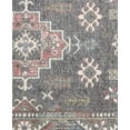 thumbnail image 7 of TOWN & COUNTRY LUXE Livie Forever Vintage Everwash® Washable Multi-Use Decorative Rug, Kitchen Rug, Low-Profile Door Mat, Bedroom Rug and Dorm Room Rug with Non-Slip Backing, Grey/Rose Pink, 24"x40", 7 of 7