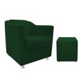 thumbnail image 1 of Set de puff y sillón Tilla B - Verde WEIK Tilla, 1 of 5