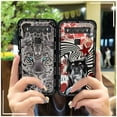 thumbnail image 6 of LYM-Phone Case For TCL 10 5G UW, Anti-dust Cartoon Graffiti Fashion Design Back Cover Waterproof Durable Dirt-resistant Cute Full wrap Phone Pouch Shockproof Protective Silicone TPU, 6 of 9