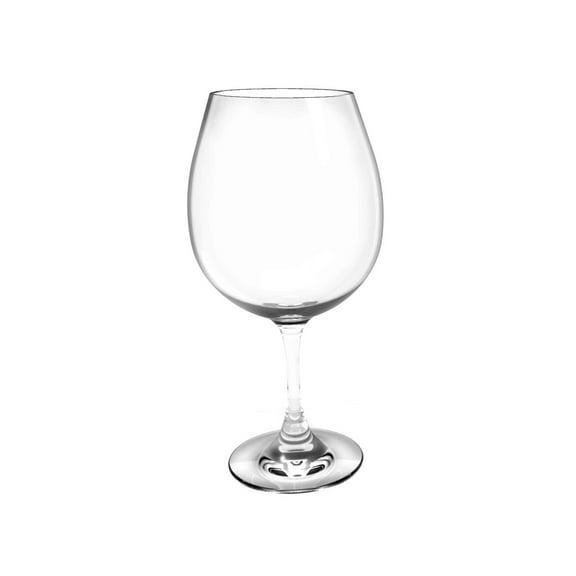 Excellante 25 oz red wine glass, polycarbonate, clear, comes in each