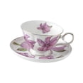 thumbnail image 2 of Taza de Café con Platillo Taza de Té con Asa Taza de Latte Taza Creativa de Cerámica Diseño Vintage Resistente Adecuada para Mujeres Oficina Regalos 180 ml, 2 of 8