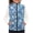 Blue Leaves Floral Pattern, variant on Polyester Children's blanket warm vest with Soft With Pocket Kids Fleece Vest for Fall, Black Leopard Pattern Kids Polar Fleece Vest Jacket