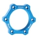 thumbnail image 4 of Bujes Roscados De Aluminio Para Bicicleta MTB Base Del Adaptador Del Rotor Del Freno De Disco Azul 44 Mm SM SunniMix Buje de rueda libre de bicicletas, 4 of 7