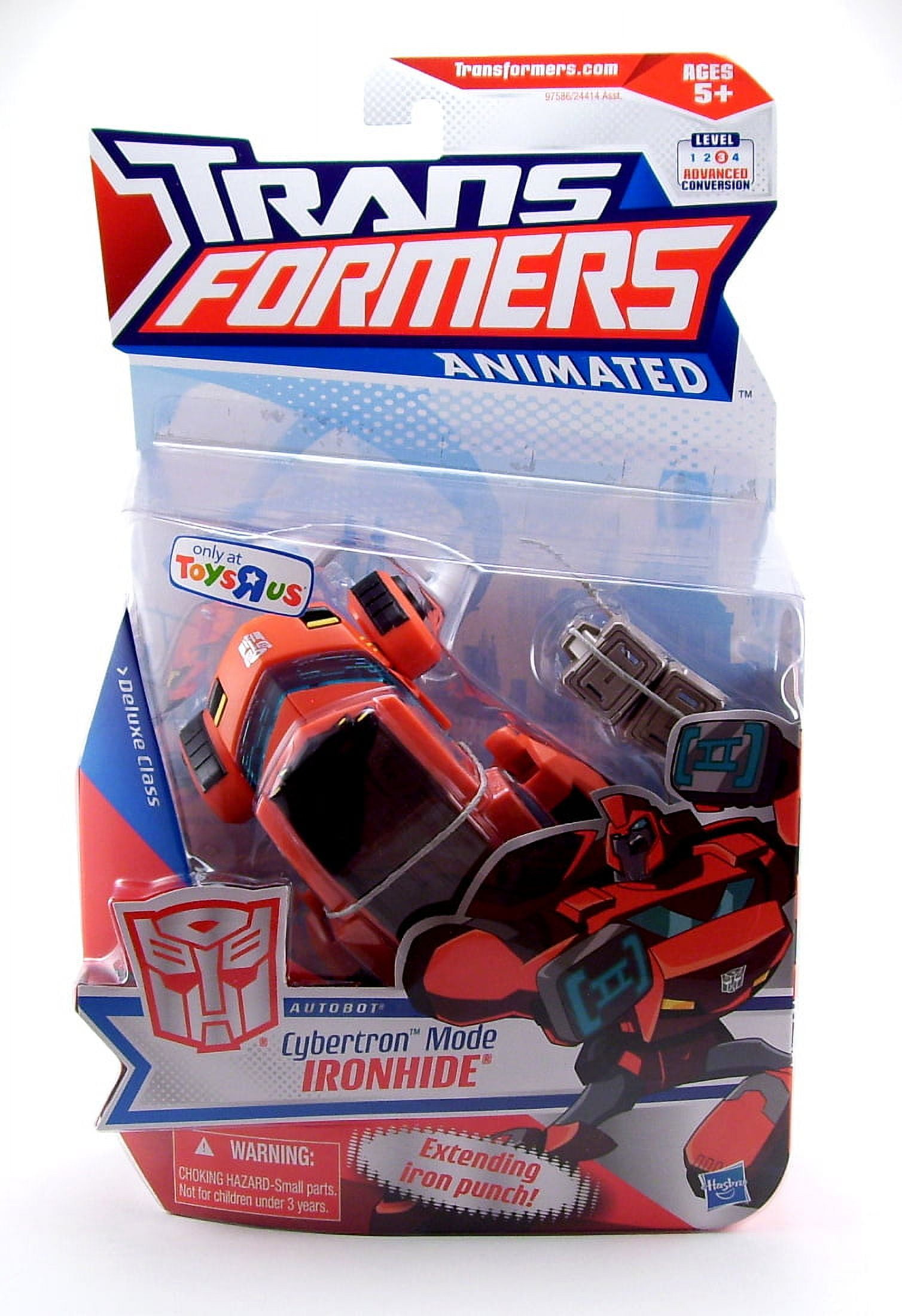 Transformers Animated Deluxe Cybertron Mode Ironhide Action Figure