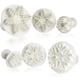thumbnail image 1 of Piezas Cortadores de Galletas Fondant Copos de Nieve Cortador de Galletas Sello Eyector Juego de Decoración de Pasteles para Pasteles Galletas Chocolate Jalea, Blanco, 1 of 8