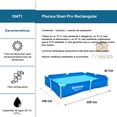 thumbnail image 2 of Alberca Estructural Bestway Steel Pro Rectangular 228x158, 2 of 8