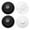 White, variant on Monyance lamp switch 4F Light On/Off Footswitch with Step-On Button(2.76X2.76X0.98Inches)