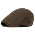 thumbnail image 5 of Gorro de hiedra informal retro para hombre, gorra plana para verano, invierno, golf, vendedor de periódicos, conducción, taxista, 5 of 5