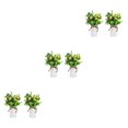 thumbnail image 2 of Moyic Plantas artificiales de limón de plástico, opción elegante y práctica para decoración de interiores o exteriores, melocotón miel, Type1 NO1, 2 of 6