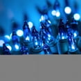 thumbnail image 4 of Kringle Traditions 100-Ct Indoor-Outdoor Christmas Blue Mini Lights Set - 50' Green Wire, 4 of 7
