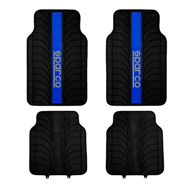 Sparco Tapetes Para Auto Uso Rudo Universal 4 Pzs Antiderrapante Impermeable