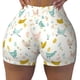 thumbnail image 2 of Fotbe Chicken Shorts Sin Costuras – Shorts Deportivos de Cintura Alta para Mujer, Elásticos para Gimnasio, Yoga, Running o Ciclismo-Medium, 2 of 8