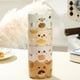 thumbnail image 1 of Juego de 4 tazas de cerámica Kawaii para café HappyWare gatos apilables gatito, 1 of 3