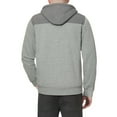 thumbnail image 5 of The American Outdoorsman Sherpa Lined Hoodie with Zipper and Pockets, Insulated Layer for Hiking and Camping in Cold Weather (Gym Grey Heather, Medium), 5 of 5
