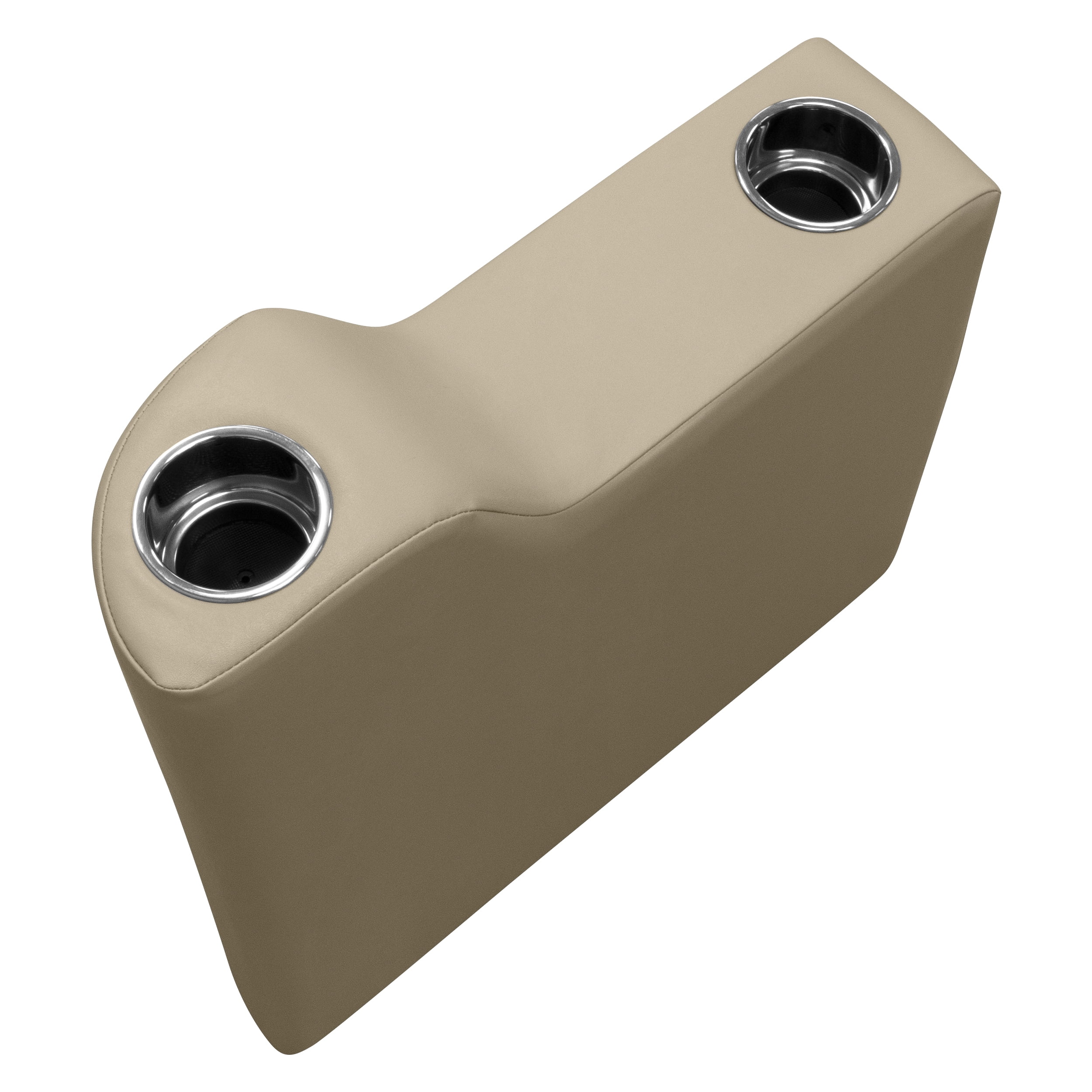 Wise DLX3009-207 DLX Series Pontoon Left Radius Arm Rest - Neutral