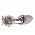 thumbnail image 6 of Badgley Mischka Girls Low Heeled Dress Shoes. (Little Kids and Big Kids) Pink Size 11, 6 of 7